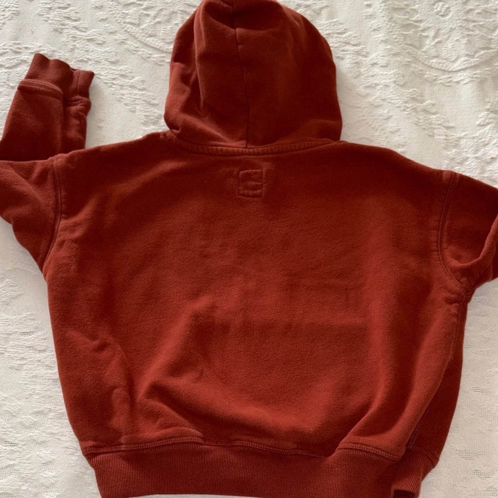 Gap Kids Rust Hoodie Unisex Genty Loved S